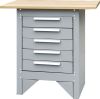 5-DRAWER CABINET & WORKBENCH