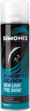 SIM02 BACK TO BLACK TYRESHINE 500ml