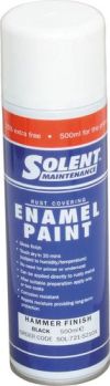 SHF500B SPRAY PAINT HAMMER FINISH BLACK 500ml