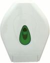 JTD001 WHITE PLASTIC JUMBO TOILET ROLL DISPENSER