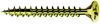 3.0x16 SPAX POZI CSK WOODSCREW YELLOW-ZP (200)