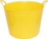 FLEXI TUB 75LTR BUILDERSBUCKET YELLOW