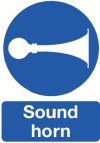 SOUND HORN 297x210mm S/ADH