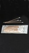 PLAIN SWAB WOODEN STICK BULK WRAP 165KS100 (100)