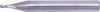 12.0mm ST/SH SHORT 2FL B/N CARBIDE SLOT DRILL