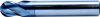 12.0mm ST/SH SHORT B/N CARBIDE END MILL - TICN