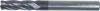 8x0.5mm ST/SH 4FL C/RADIUS END MILL Q-COAT