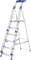 1203-006 1.25M HIGH ALUMINIUM 6-TREAD STEP LADDER