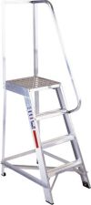 1271-006 1.46M PLATFORM LADDER C/W HANDRAIL