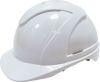 ABS VENTED COMFORT FIT SAFETY HELMET WHITE