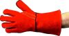 RED LINED GAUNTLETS REINFORCED THUMB SIZE 10