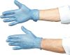 VINYL DISPOSABLE GLOVES BLUE - X/LARGE (BOX-100)