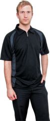 FUNCTION DRI-COOL QUARTER ZIP BLK/CHAR 42/44