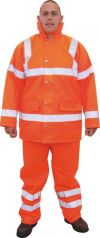 HI-VIZ CL3 JACKET (EN471) ORANGE-LARGE