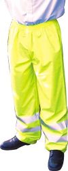 HI-VIZ BREATHABLE TROUSERS (EN471) YELLOW-X/X/LGE