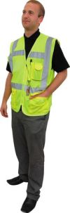 HI-VIS EXECUTIVE VEST X/LARGE