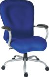 TITAN HEAVY DUTY OPERATOR CHAIR BLUE