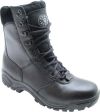 TF1SM BLACK LEATHER SAFETY HIGH LEG BOOT SIZE 7