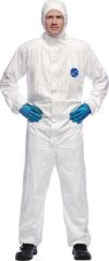 TYVEK CLASSIC EXPERT HOODED COVERALL WHITE - SML