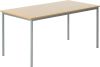 WINDSOR 1200mm RECTANGULAR CANTEEN TABLE OAK