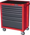 7-DRAWER ROLLER CABINET - RED