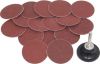 50mm Q/C AL/OX ABRASIVE DISC KIT 17PCE